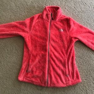 Pink Fuzzy North Face **CLEARANCE PRICE**